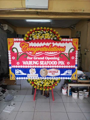 Papan Bunga di Karah Jambangan